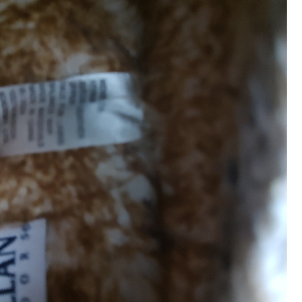 Magellan Outdoors Mens Brown Suede Faux Fur Lined‎ Scuff Slippers Size 12